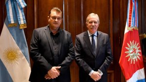 Elías Suárez recibió al ministro de Producción de Chaco en Casa de Gobierno